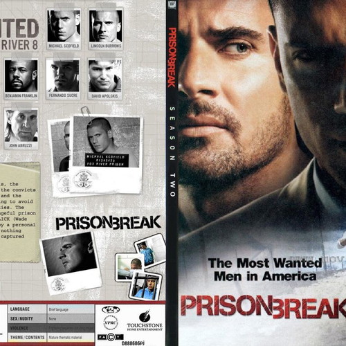 Prison Break season two DVD used with subtitles