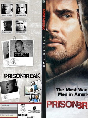 Prison Break season two DVD used with subtitles