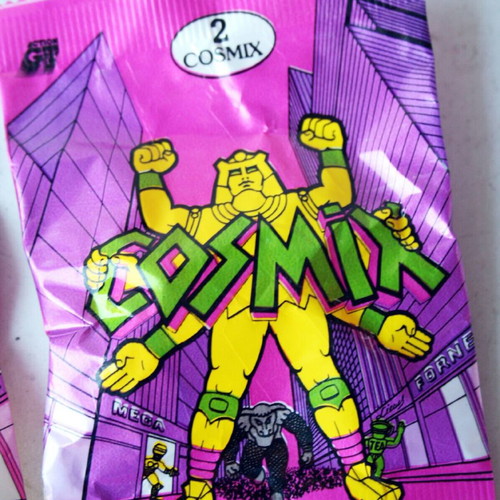 Vintage 80's Cosmix El Greco aliens sealed pack new