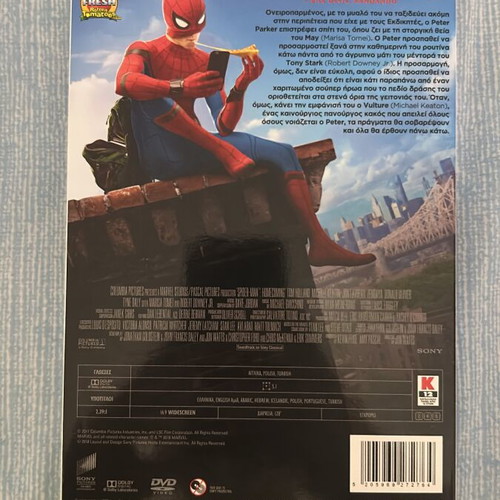 Spider Man Return to the Place DVD new, Marvel action adventure