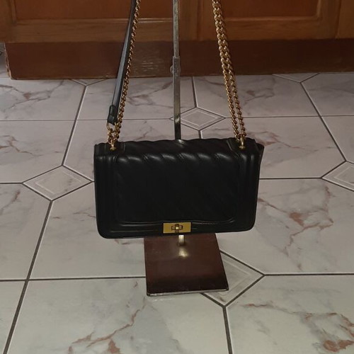 Single adjustable bag stand, inox