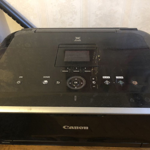 Canon printer used with three inks, working