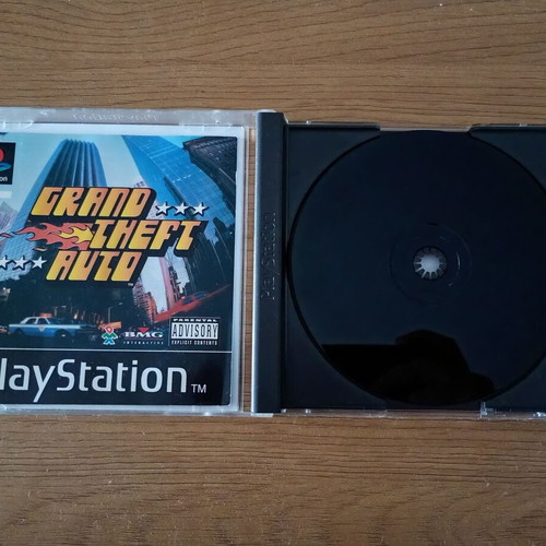 Grand Theft Auto PS1 game, English version