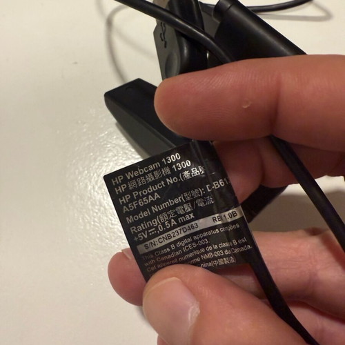 HP webcam like new