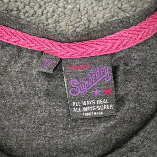 Superdry T-shirt like new, gray, size M