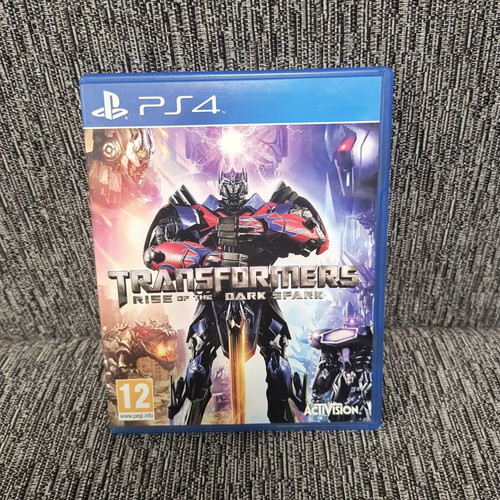 Transformers Rise of the Dark Spark PS4 game, very good condition