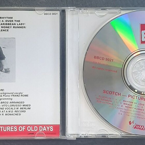 Scotch Pictures Of Old Days Italo Disco 1987 CD like new, pop