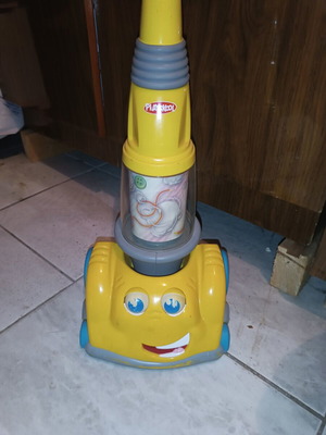 Playskool children's toy vacuum used