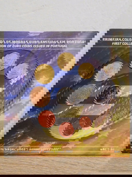 Πορτογαλία επισημο τριπτυχο euro coin set 2002