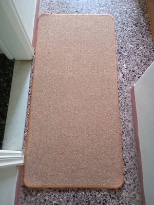 Hallway rugs used, set of 2, 120x60 cm