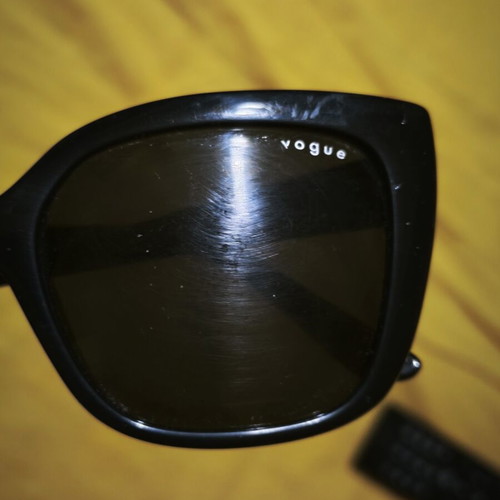 Vogue sunglasses used black lenses in poor condition, frame only