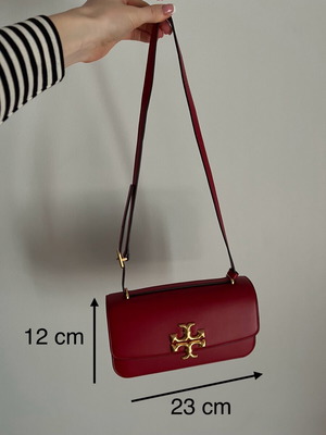 Red crossbody Tory Burch bag for women