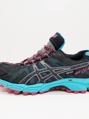 Asics Gel Fuji Attack T2D5N GTX Gore-Tex sports shoes like new