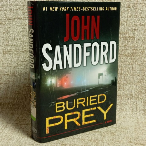 Buried Prey by John Sandford used, English crime fiction hardcover