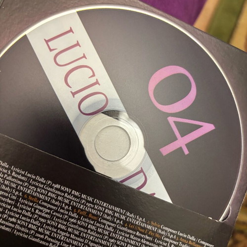 Lucio Dalla 4 CDs like new, pop