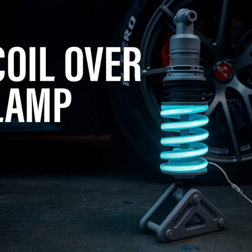 Coilover Lamp New 3D Printed LED Light