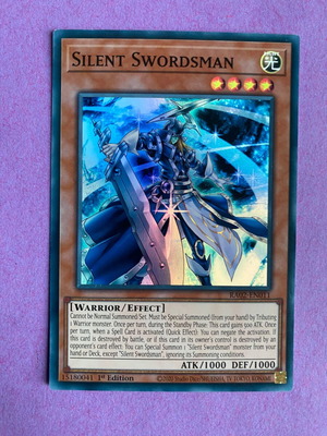 Silent Swordsman Yu-Gi-Oh Effect Monster RA02-EN011 1st Edition near mint