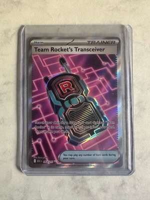 Team Rocket’s Transceiver new Pokemon TCG Mega Evolution Ascended Heroes