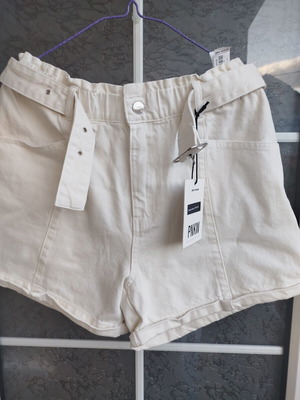 Shorts Pink Woman white, new, size L
