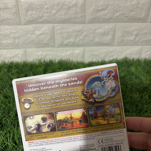 Ever Oasis Nintendo 3DS game used, complete with manuals