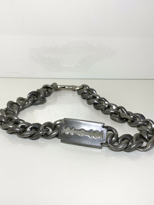 Alchemy Gothic necklace like new, silver