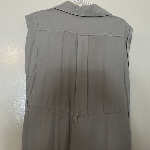 Zara jumpsuit khaki, sleeveless, like new, size M