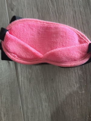 Sleeping mask, pink