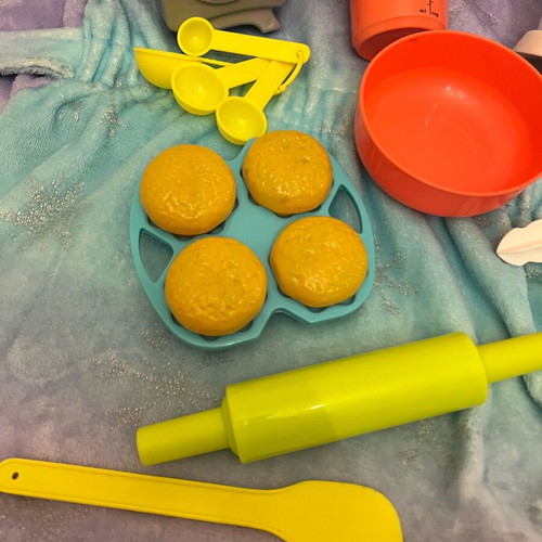 ELC Baking set used, mixer set with missing piece
