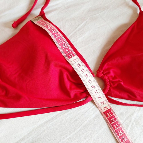 Oysho red bikini set like new, size S/M