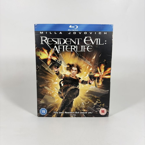 Resident Evil Afterlife Blu-ray like new with English subtitles