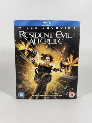 Resident Evil Afterlife Blu-ray like new with English subtitles