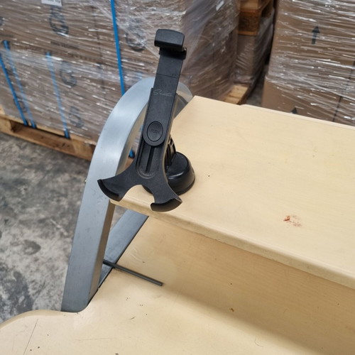 Computer desk like new with storage shelf