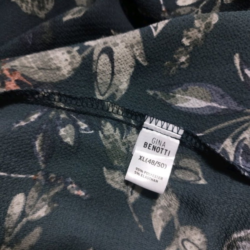 Gina BENOTTI floral tunic dress like new, plus size 48 50