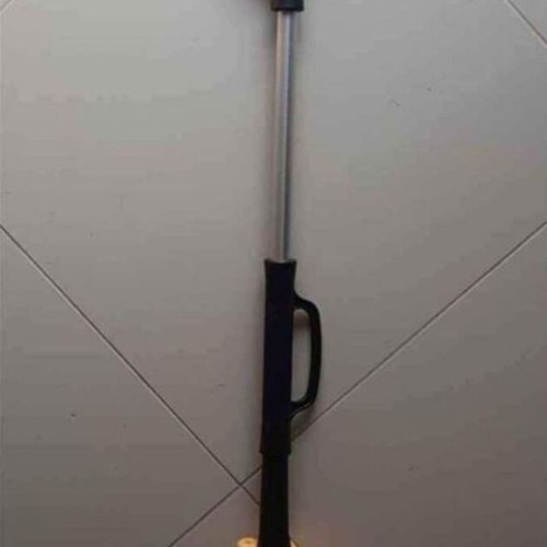 Mop with automated wringing system new, aluminum