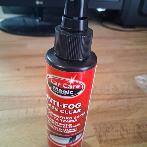 Car Care Magic Antifog Glass Spray for Car Windows, 100ml