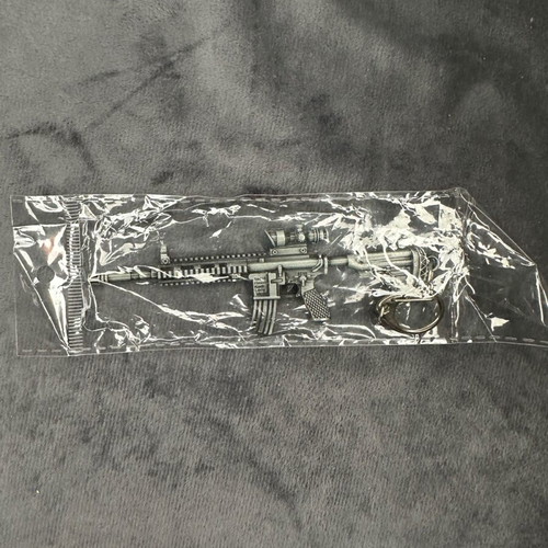 Metal M416 miniature keychain new
