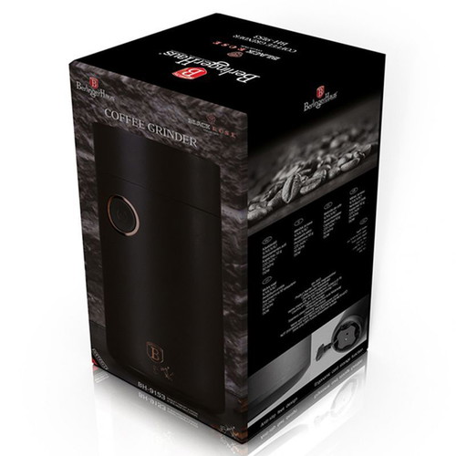 Berlinger Haus Black Rose Collection BH-9153PH electric coffee grinder new 150W