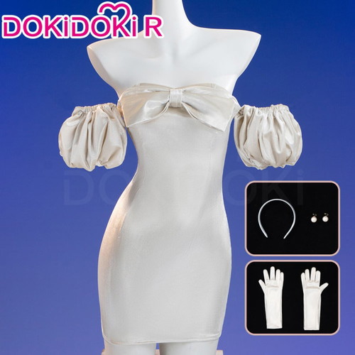 Alien Stage Sua cosplay dress with styled wig like new, size S