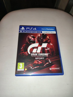 Gran Turismo Sport Spec II PS4 игра като нова с 2 CD