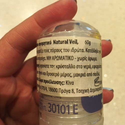 Crystal deodorant new, natural scent free