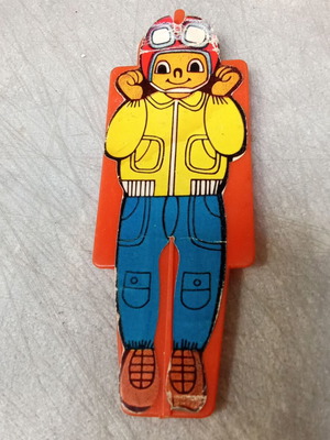 Collectible Pilot Figure from 1980s used