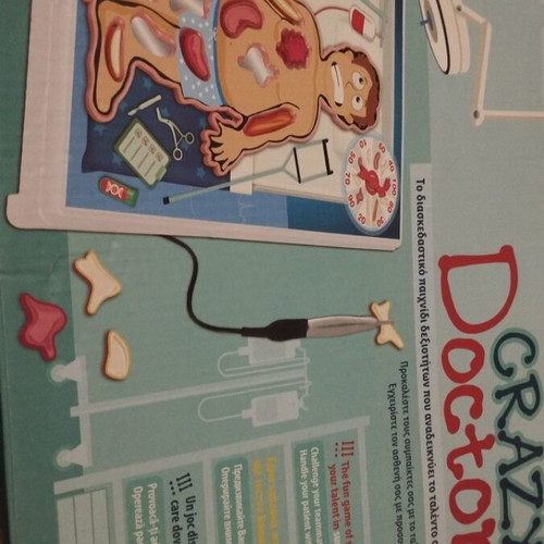 The Little Doctors board games used, pack of 2 with sound and missing parts