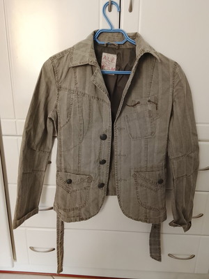 Attrattivo women's jacket used, khaki, medium size