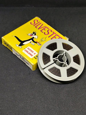 Ταινία Super 8 Silvester & Τουίτι War Schooling vintage, καινούργιο