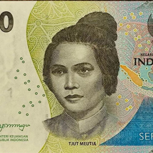 Χαρτονόμισμα Indonesia 1000 Rupiah σαν καινούργιο 2022