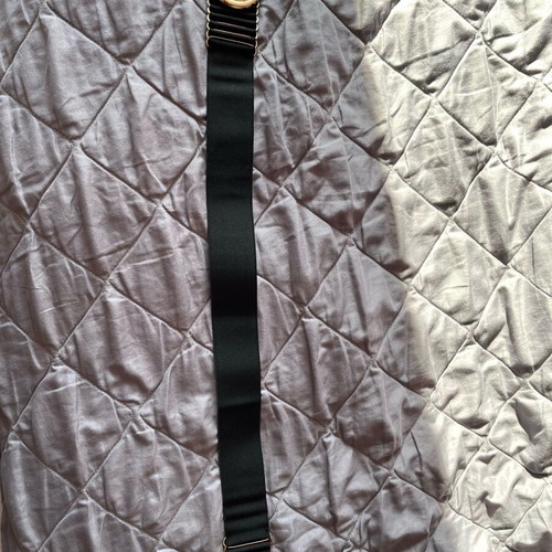 Fullah Sugah elastic waist belt 75cm like new, black