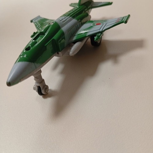Small airplane figure toy used