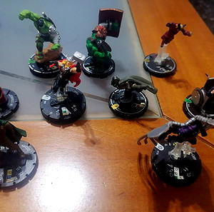 heroclix rara, limited etc 17 κομματια