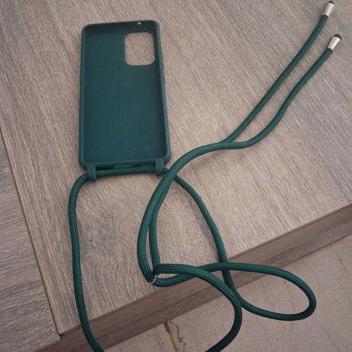 Samsung A53 phone cases with cord green and blue