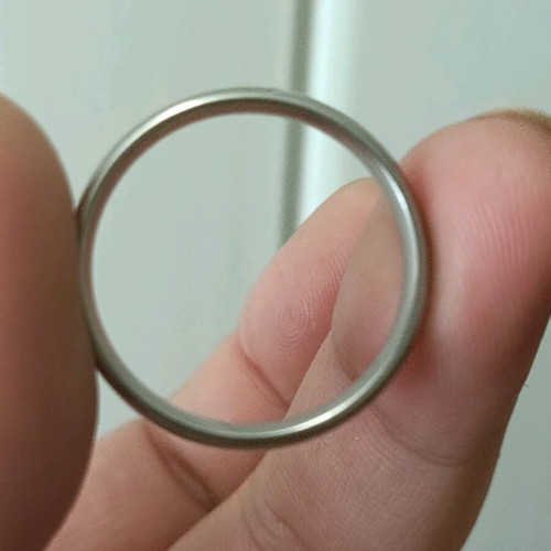 925 Silver Women's Ring Size 21 New, Silver Plated Band